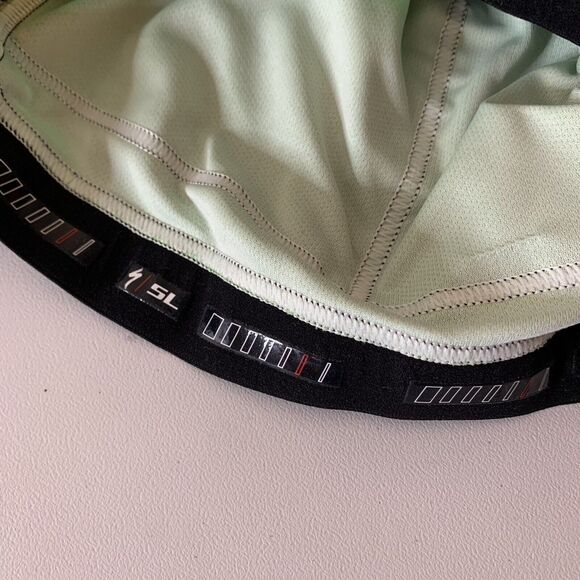 Specialized DeflectUV Form Fit Green Full Zip Cycling Jersey Sz M SL Expert - Picture 9 of 11